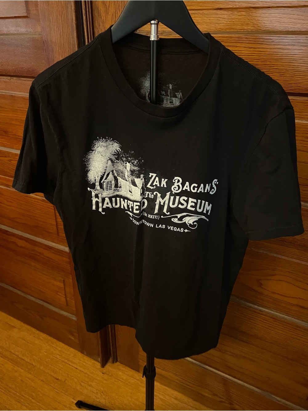 Zak Bagans Haunted Museum Black Graphic Tee